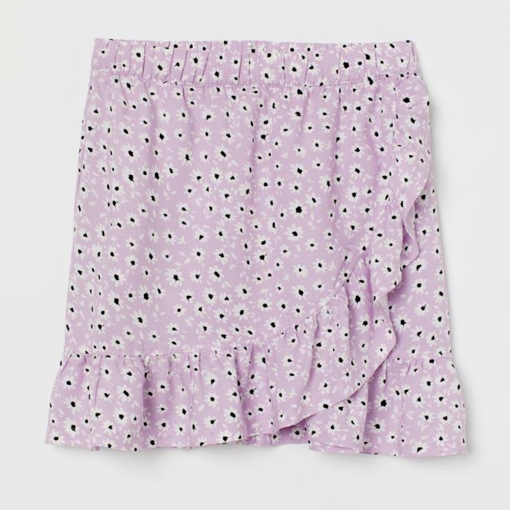 🦋H&M flowered skirt